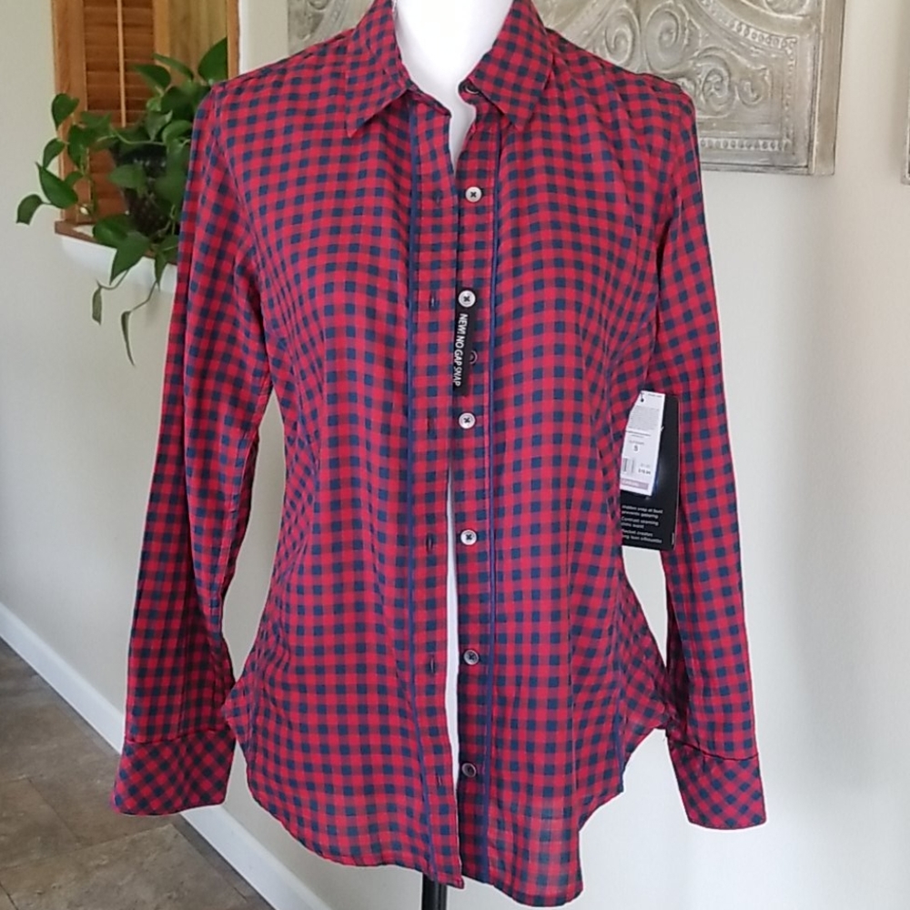 Lee Riders shape illusion red /navy blue